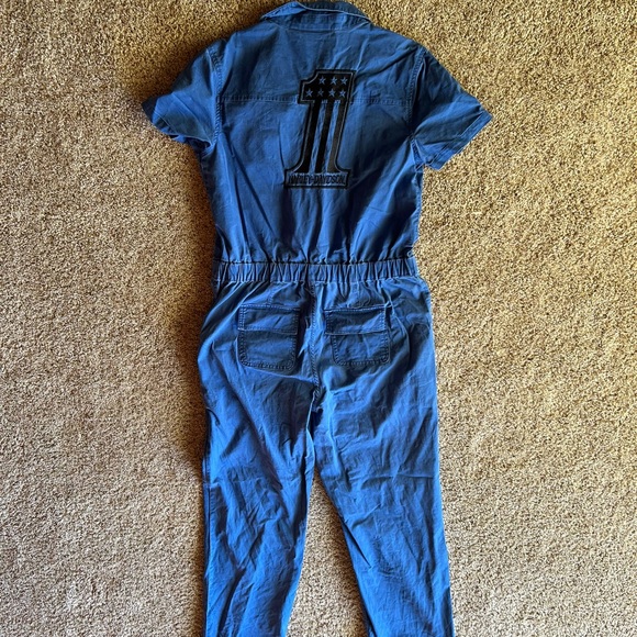 Harley-Davidson Vibrant Blue Coverall - Picture 9 of 11